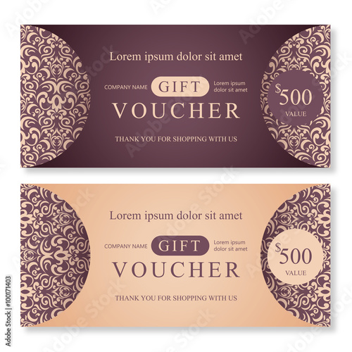 Voucher Design Template