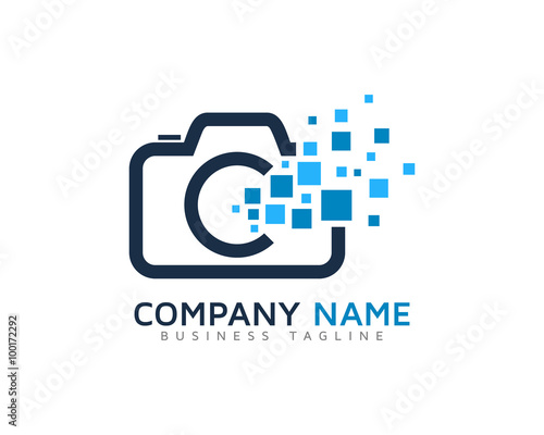 Digital Photo Logo Design Template