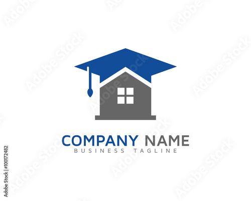 Home Schooling Logo Design Template