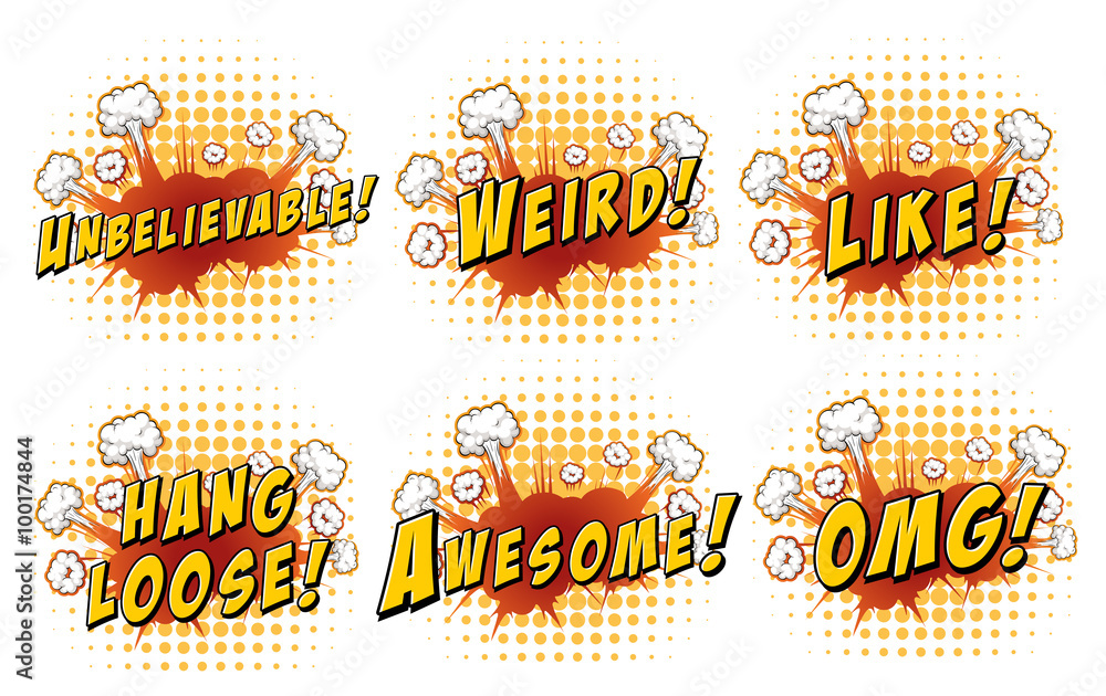Wordings on cloud explosion Wordings on cloud explosion