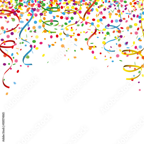 Carnival Confetti Ribbons