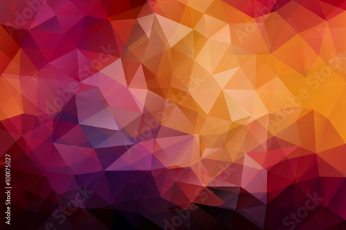 Abstract polygonal vector background