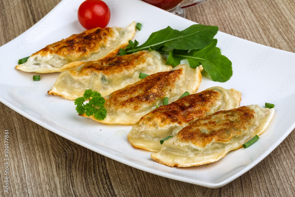 Japan traditional cuisine - Gyoza Japan traditional cuisine - Gyoza