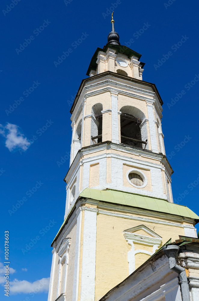 The bell tower of church Nikolo-Kremlevskaya, Vladimir, Russia