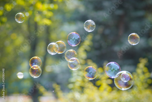 photo of soap bubbles