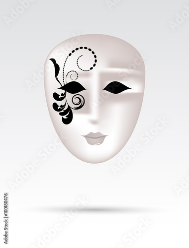 female carnival mask