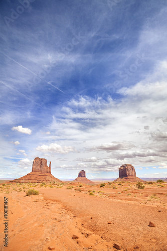 Picture of the Monument Valley, USA.