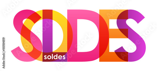 Icône Vecteur "SOLDES" 