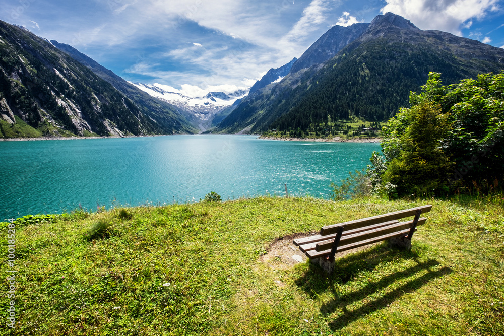 wooden bench wooden bench