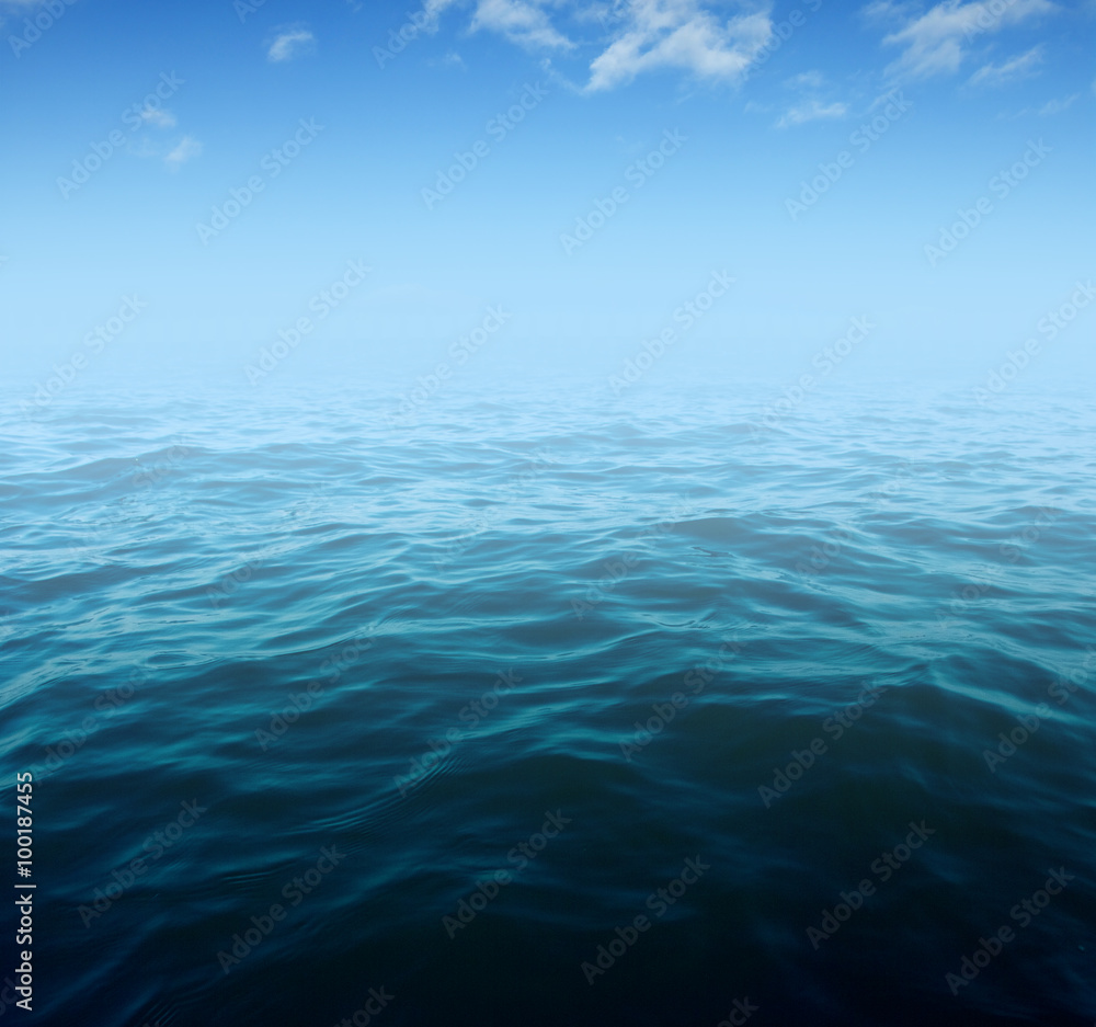 Blue sea water Blue sea water