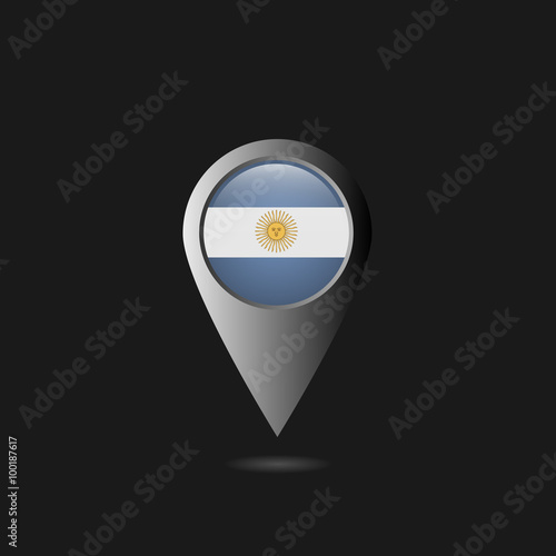 Argentina flag pointer Free Download Argentina flag pointer - GFXLoad