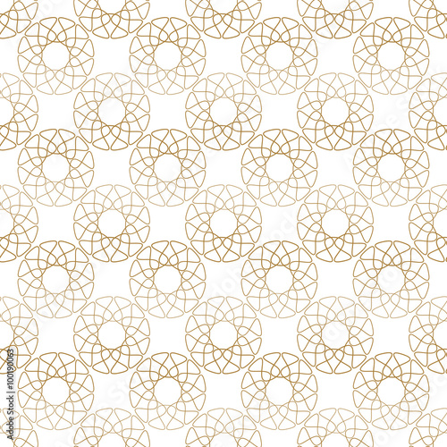 Abstract vector lace seamless pattern