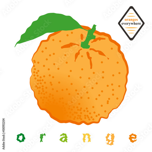 Апельсин. Orange.