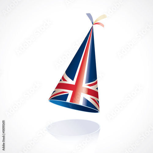 Great Britain Union Jack Party Hat