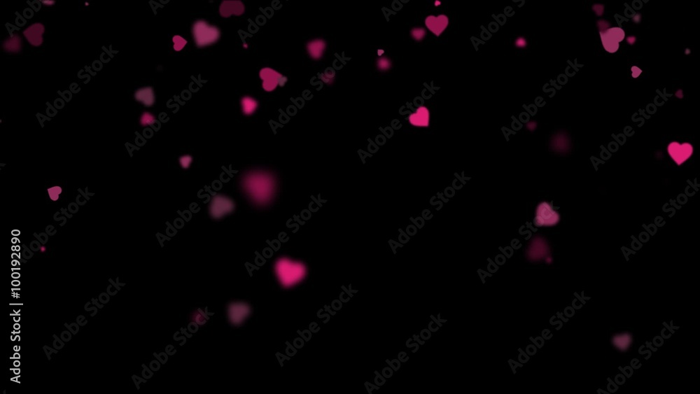 Valentine's day background with hearts Valentine's day background with hearts