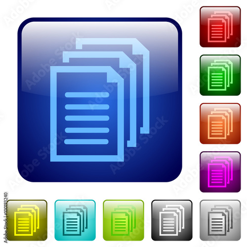 Color documents square buttons