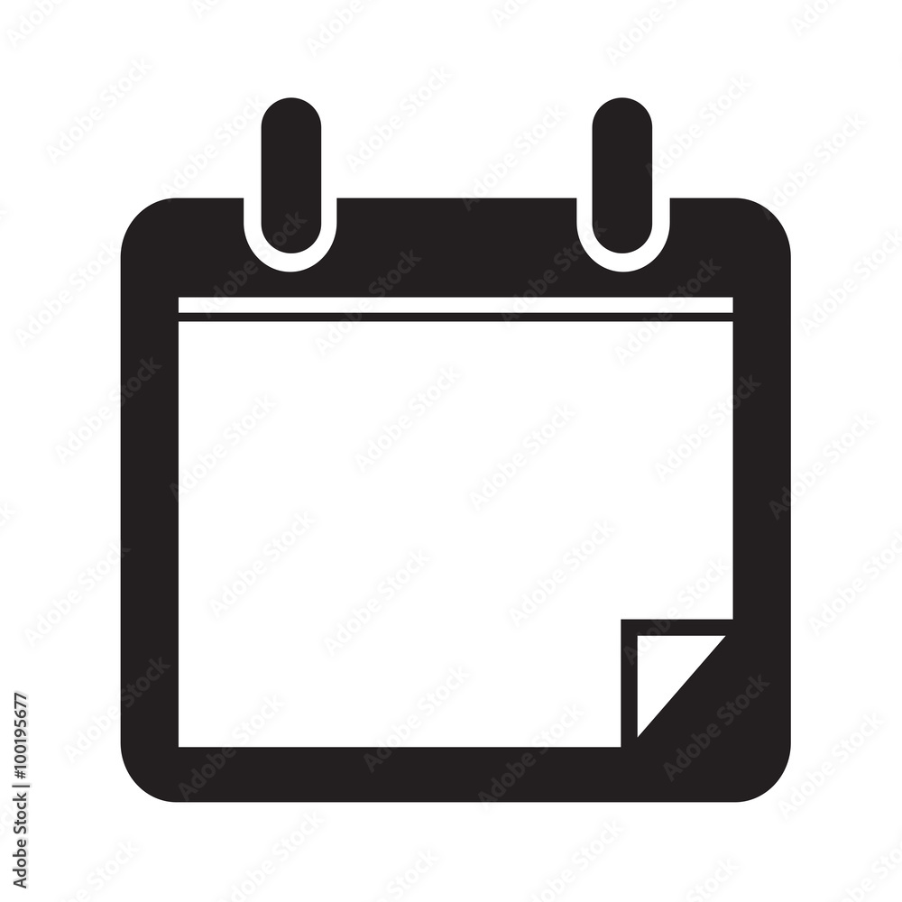 Calendar icon illustration sign design style Calendar icon illustration sign design style