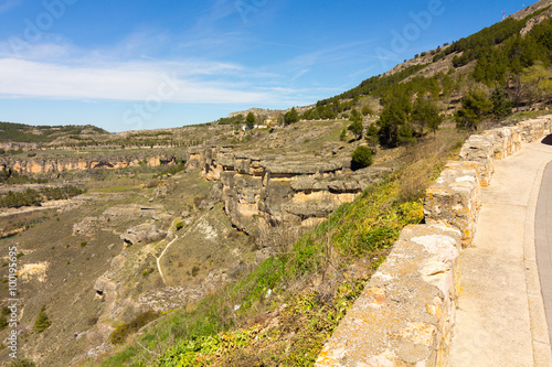 Walk in the city of Cuenca, Spain