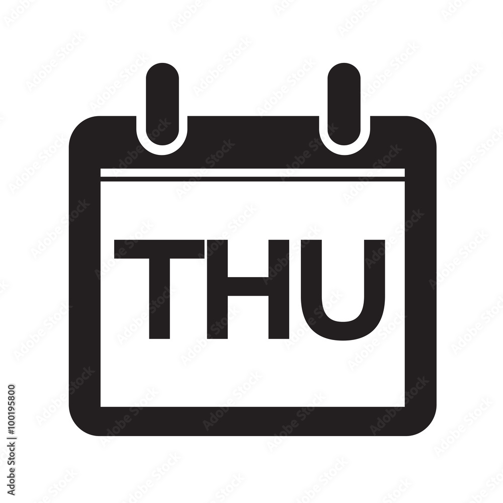 Day Calendar icon illustration sign design style Day Calendar icon illustration sign design style