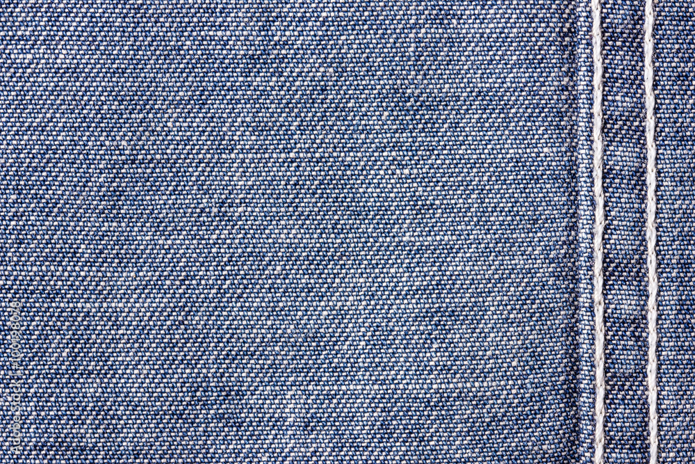 Blue jeans sew closeup texture. Blue jeans sew closeup texture.