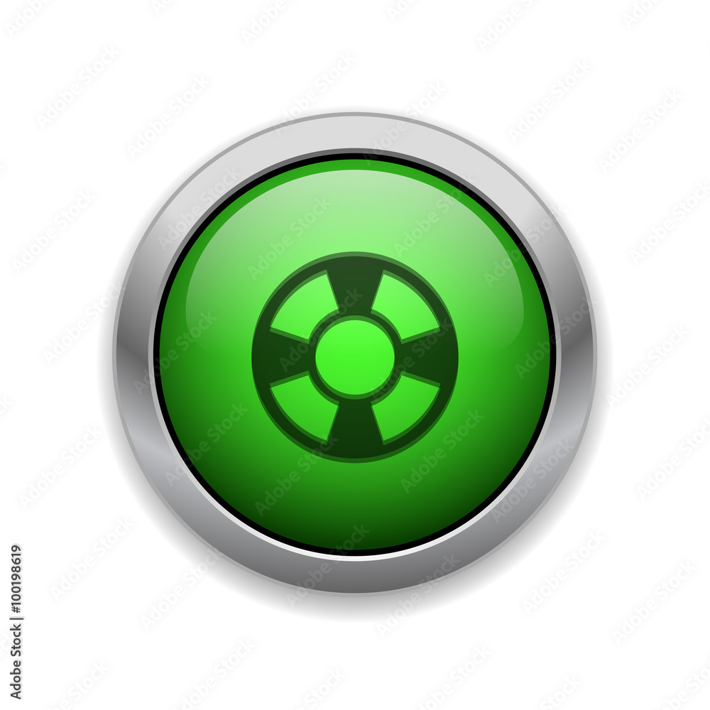 Glossy Green App Icon Glossy Green App Icon