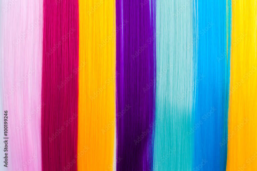 Color clip in hair Color clip in hair