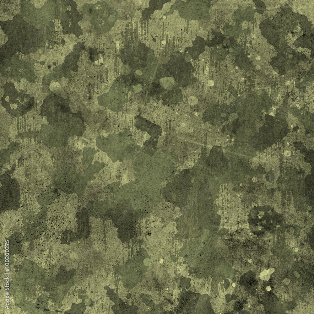 military camouflage pattern - obrazy, fototapety, plakaty 
