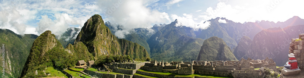 Machu Picchu panoramic