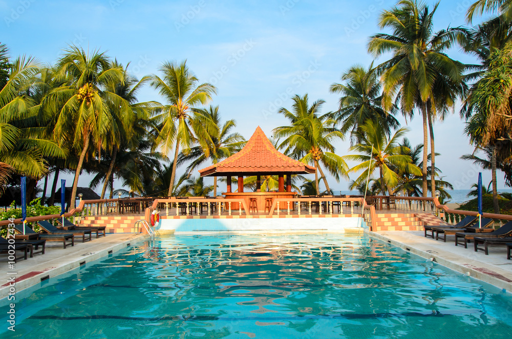 Fototapeta premium Hotelpool