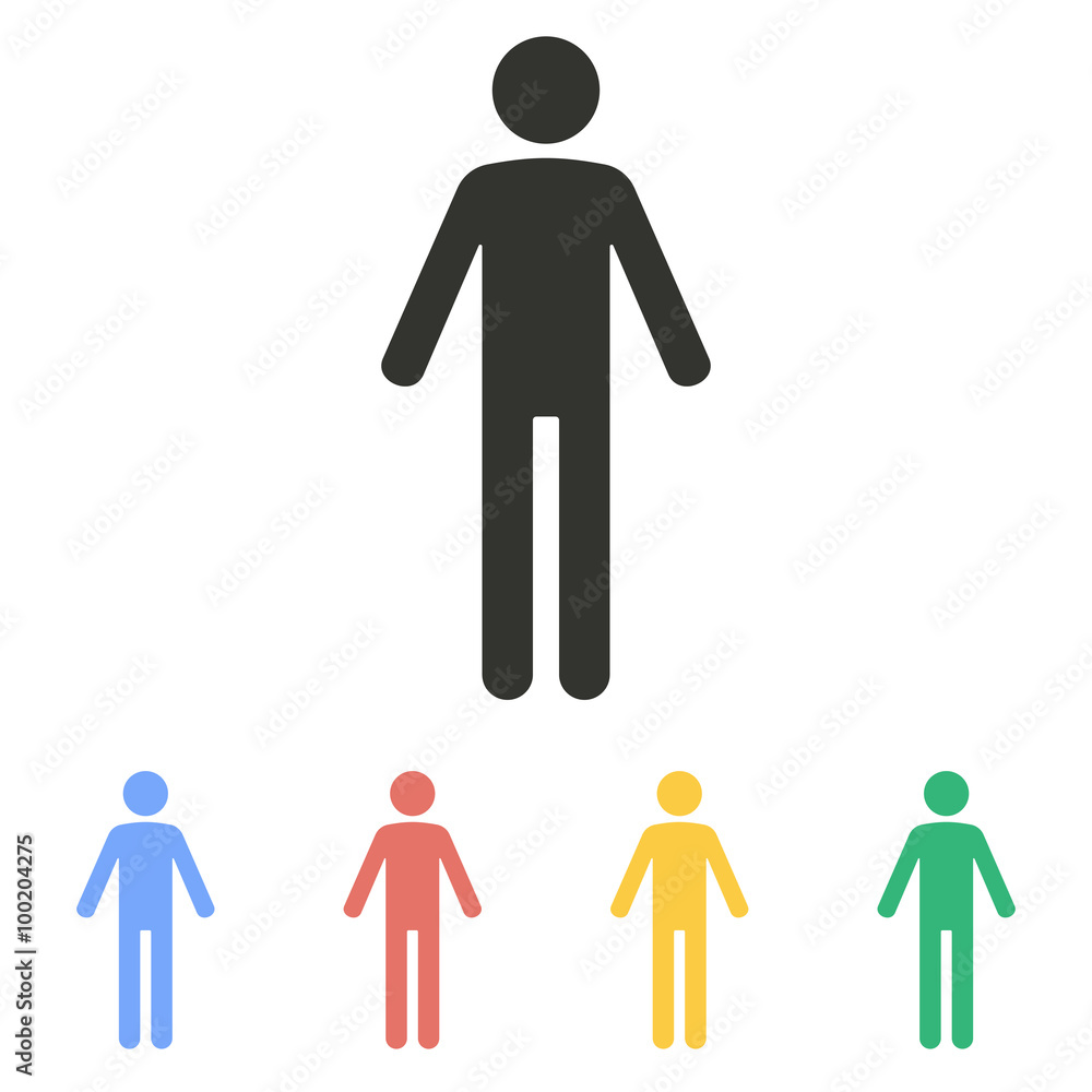 Man - vector icon. Man - vector icon.
