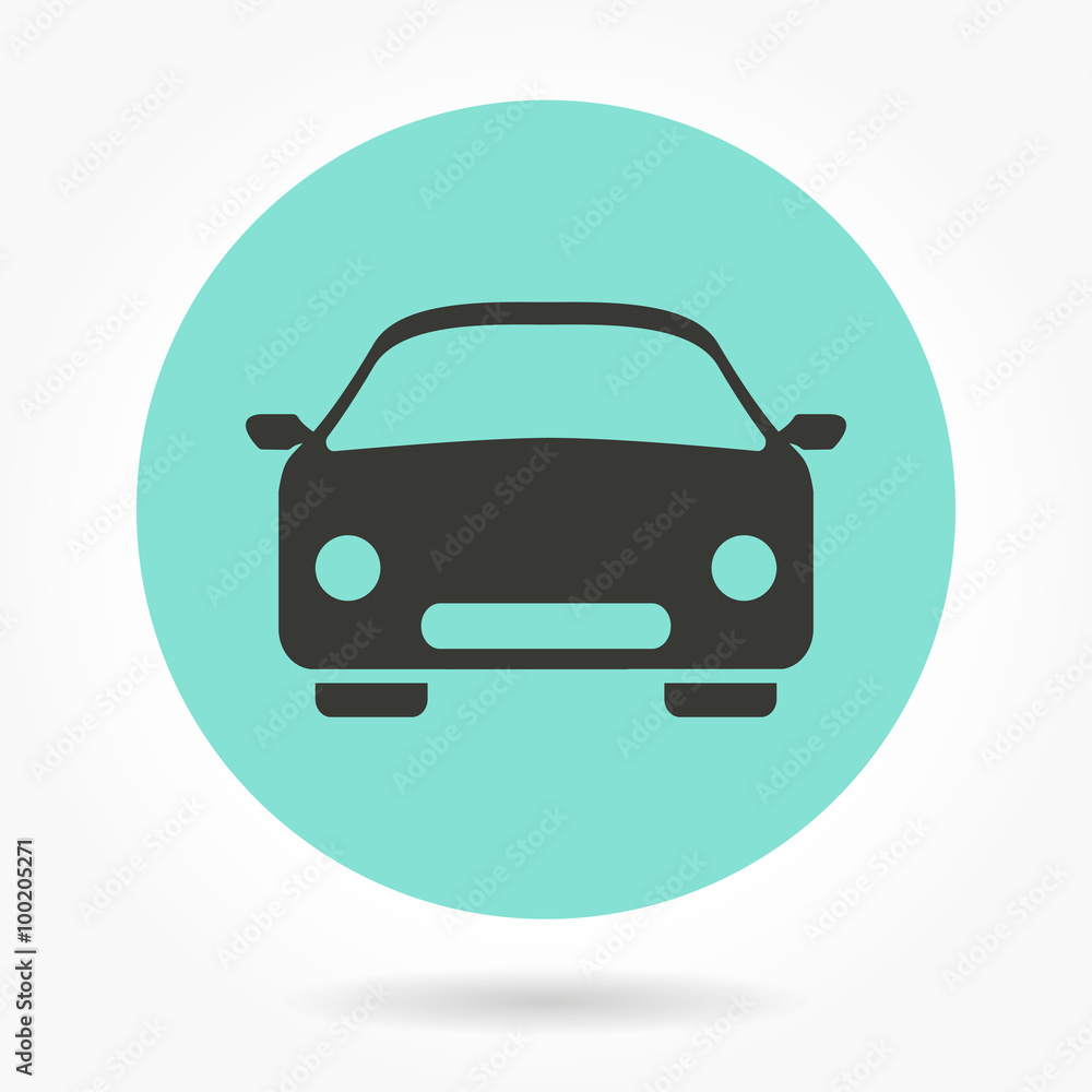Obraz premium Car - vector icon.