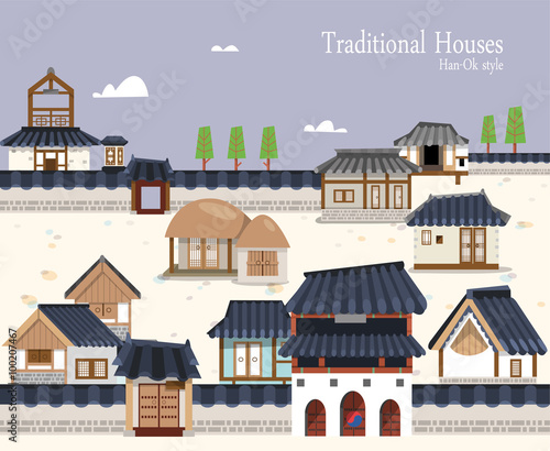 Korean traditional town