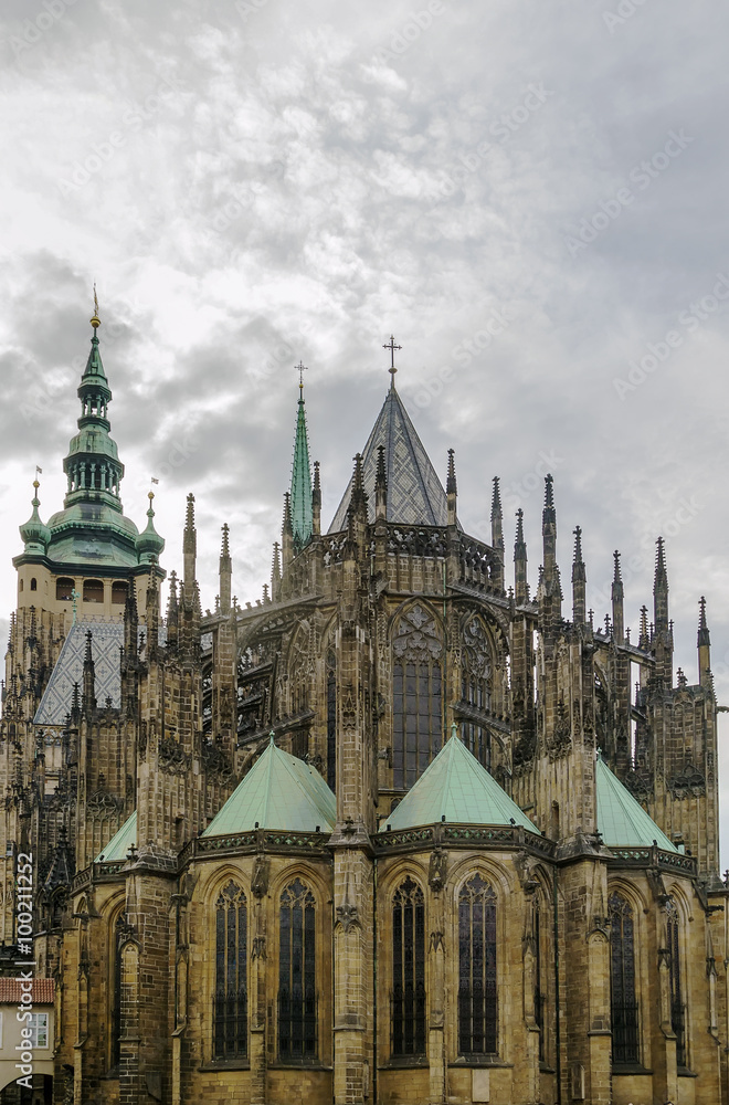 Fototapeta premium St. Vitus Cathedral, Prague
