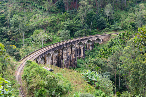 Nine arch Demodara bridge, Sri-Lanka