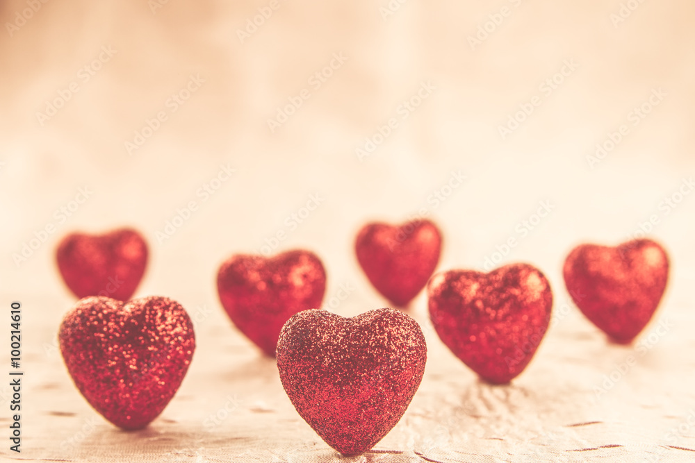 red heart on a pink background. Valentine's day red heart on a pink background. Valentine's day