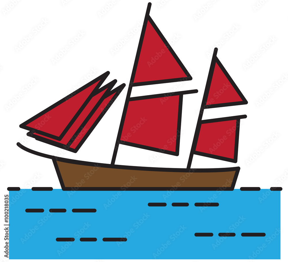 Phinisi Boat, Makassar, Indonesia. Phinisi Boat is a symbol of