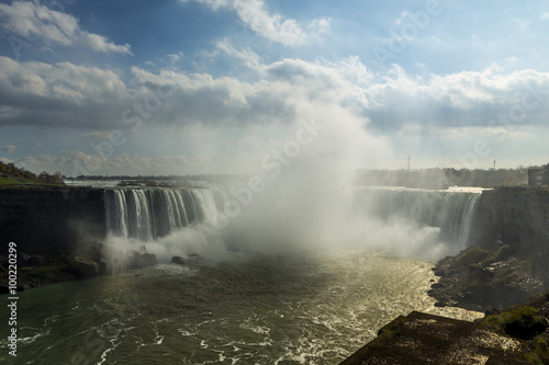 Scenic Niagara Falls  Ontario  Canada