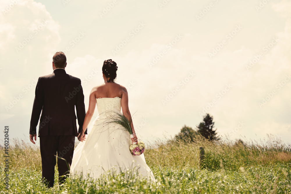 Der schönste Tag im Leben die Hochzeit StockFoto Adobe Stock