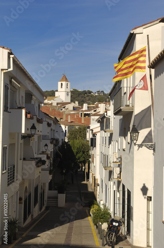 village of Calella de Palafrugell, Costa Brava, Girona, Spain