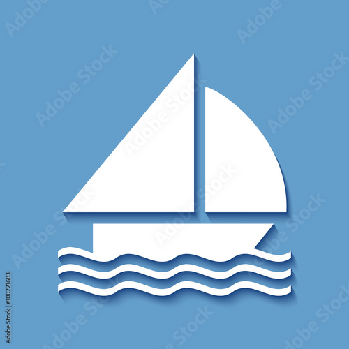 Logo voilier.