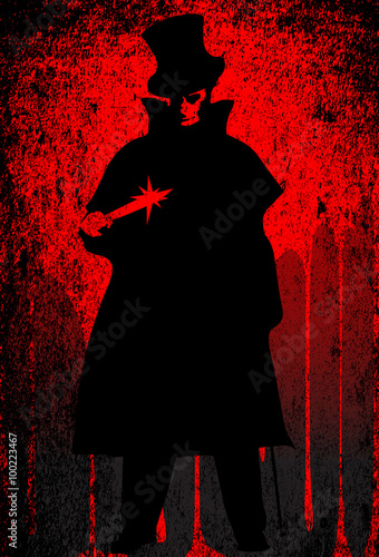 Jack the Ripper Blood Background
