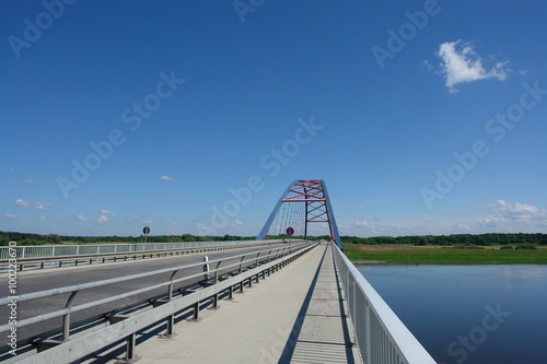Brücke über die Elbe bei Dömitz, Mecklenburg