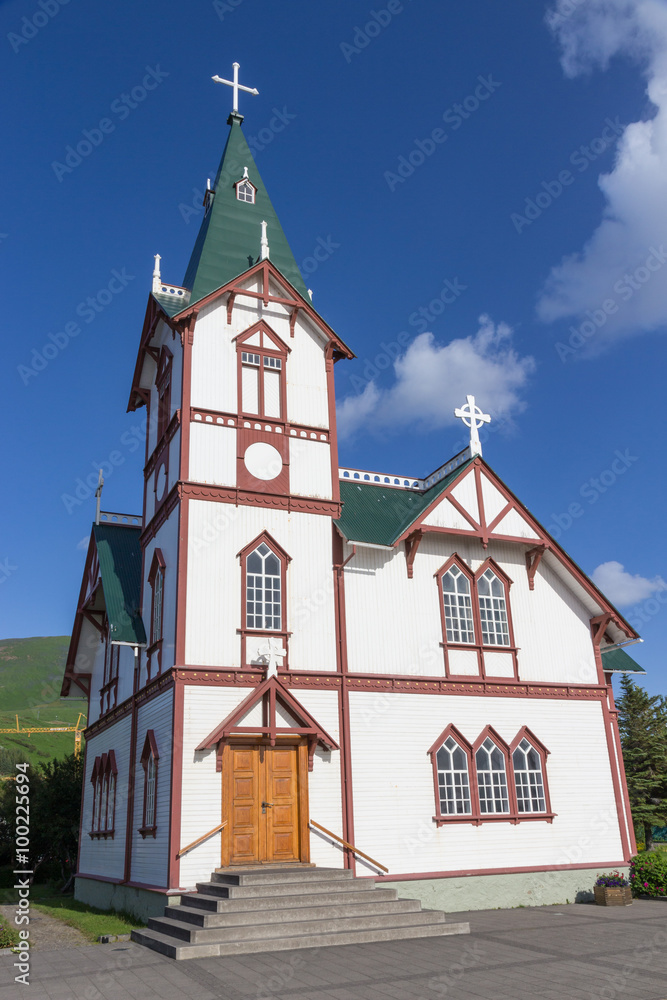 Fototapeta premium Husavik church