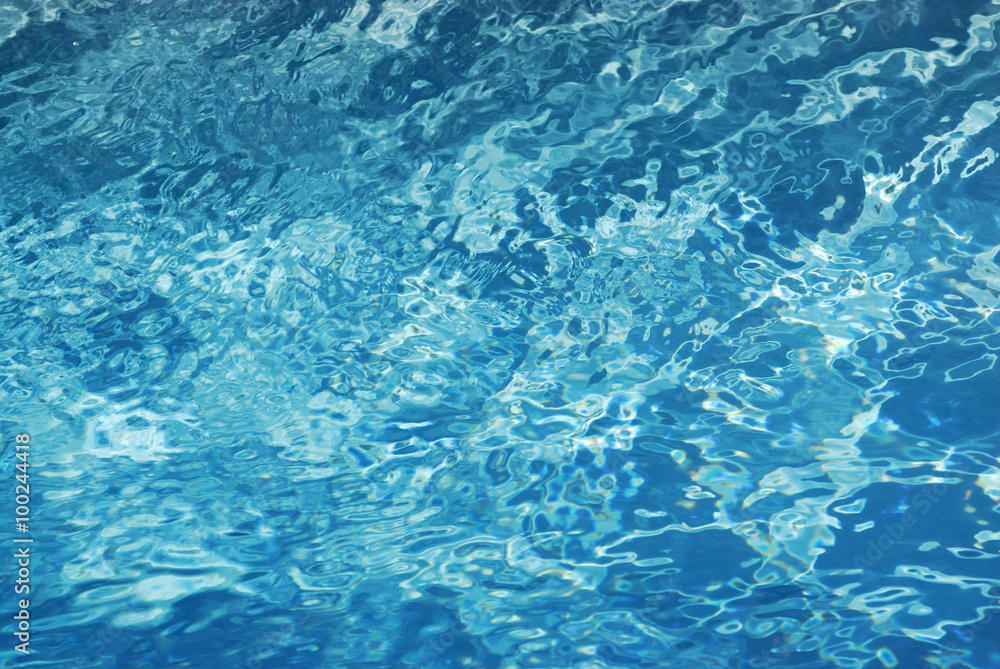 background of rippled pattern of clean water in blue color background of rippled pattern of clean water in blue color