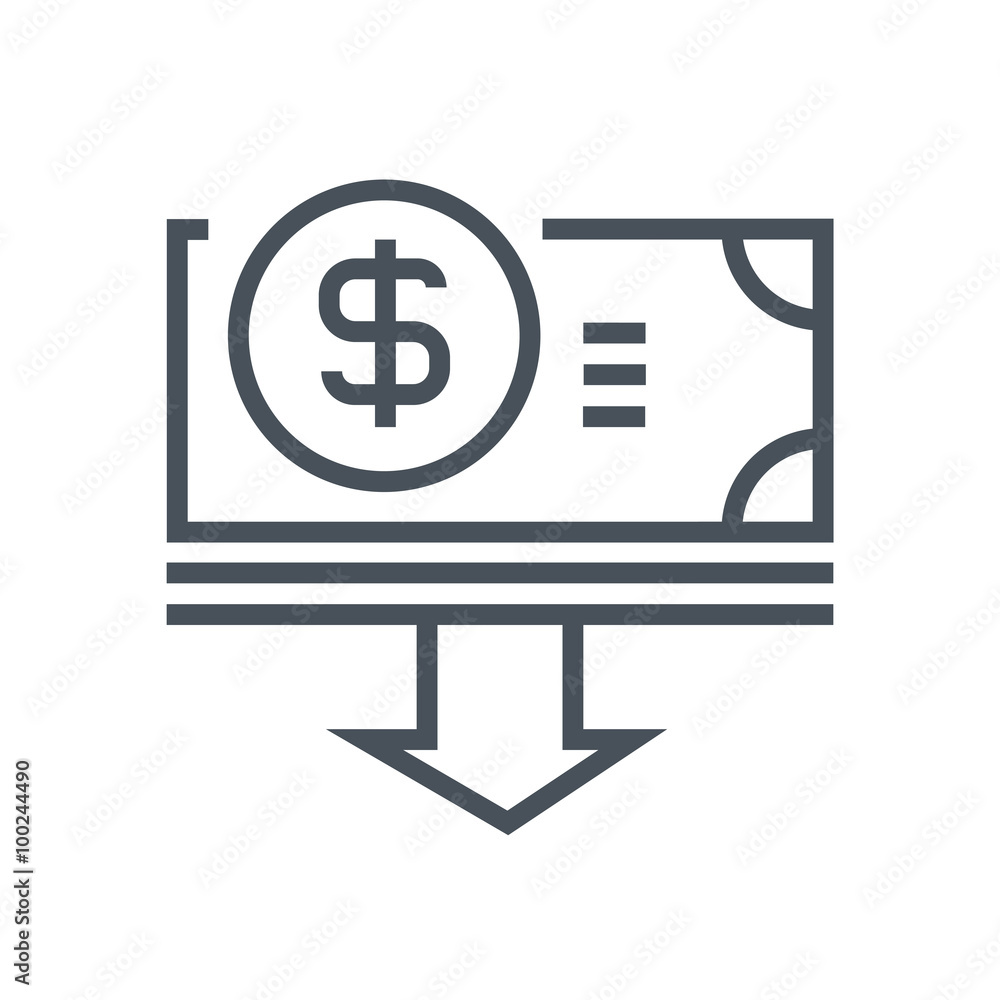 Obraz premium Budget cuts