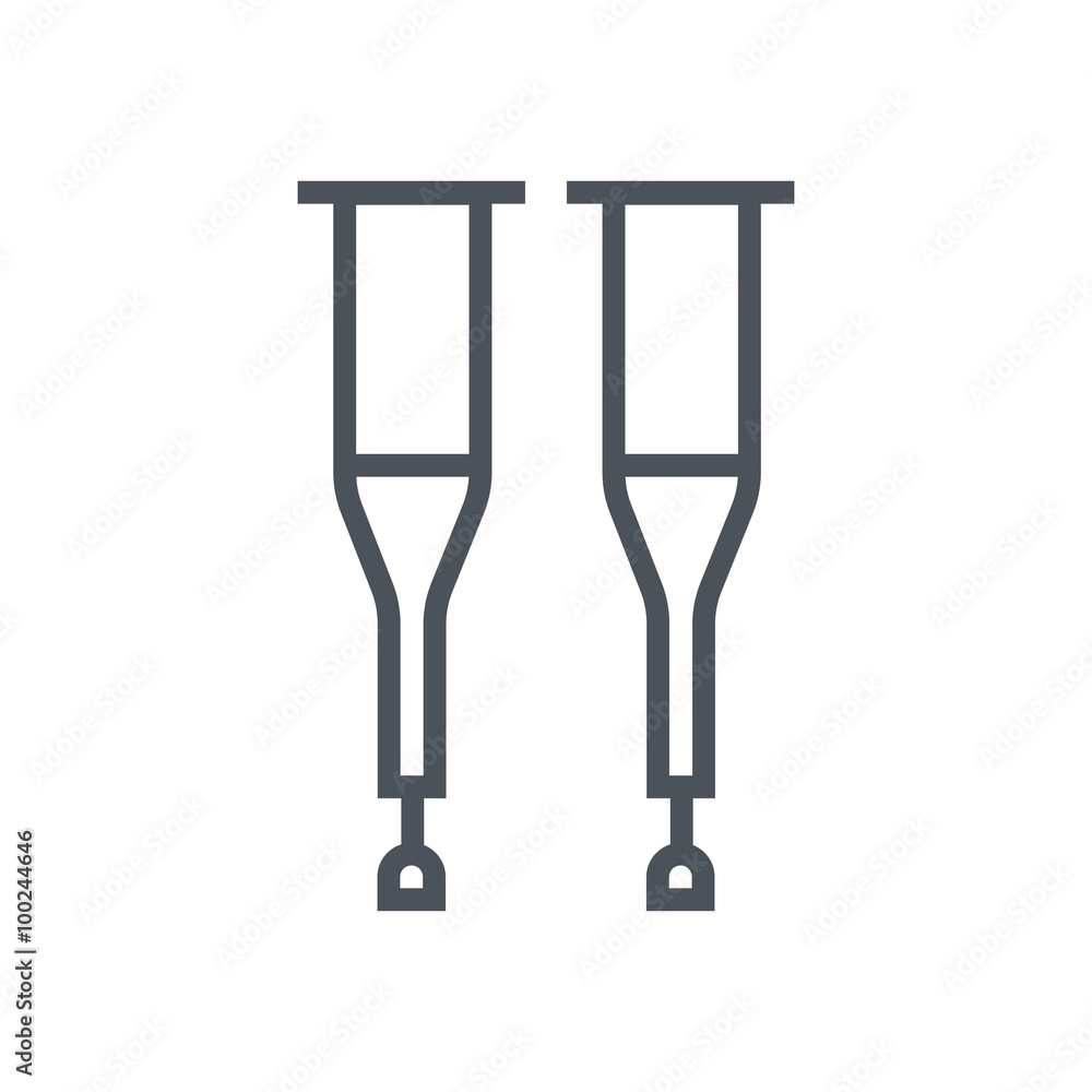 Crutch icon Crutch icon