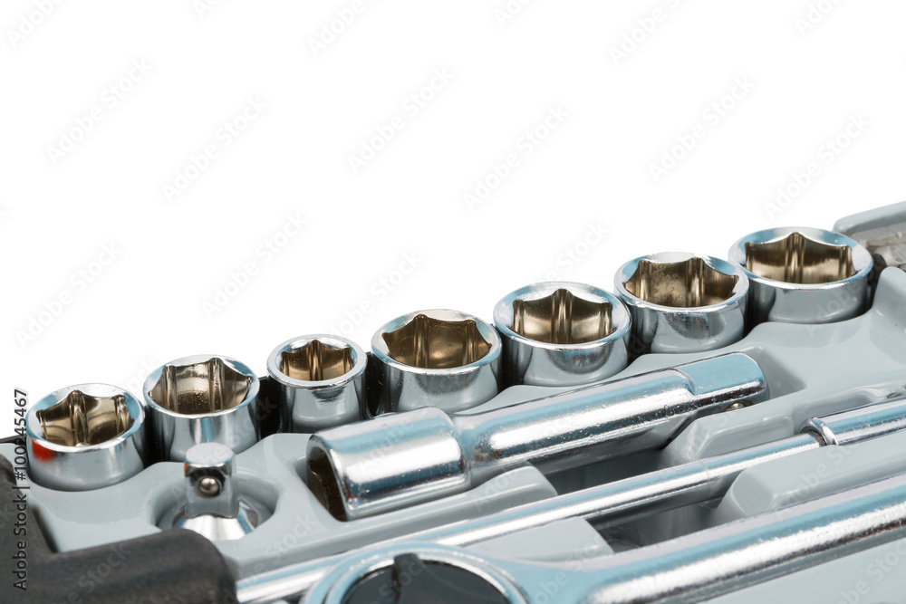 Ratchet and a set of interchangeable heads Ratchet and a set of interchangeable heads