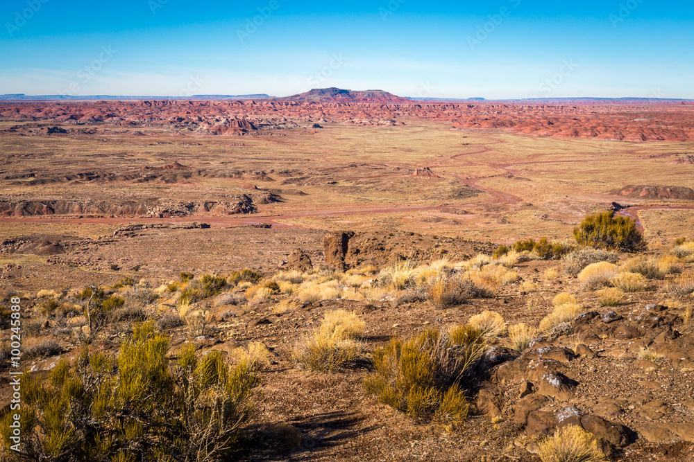 Little painted desert landscapes. Little painted desert landscapes.