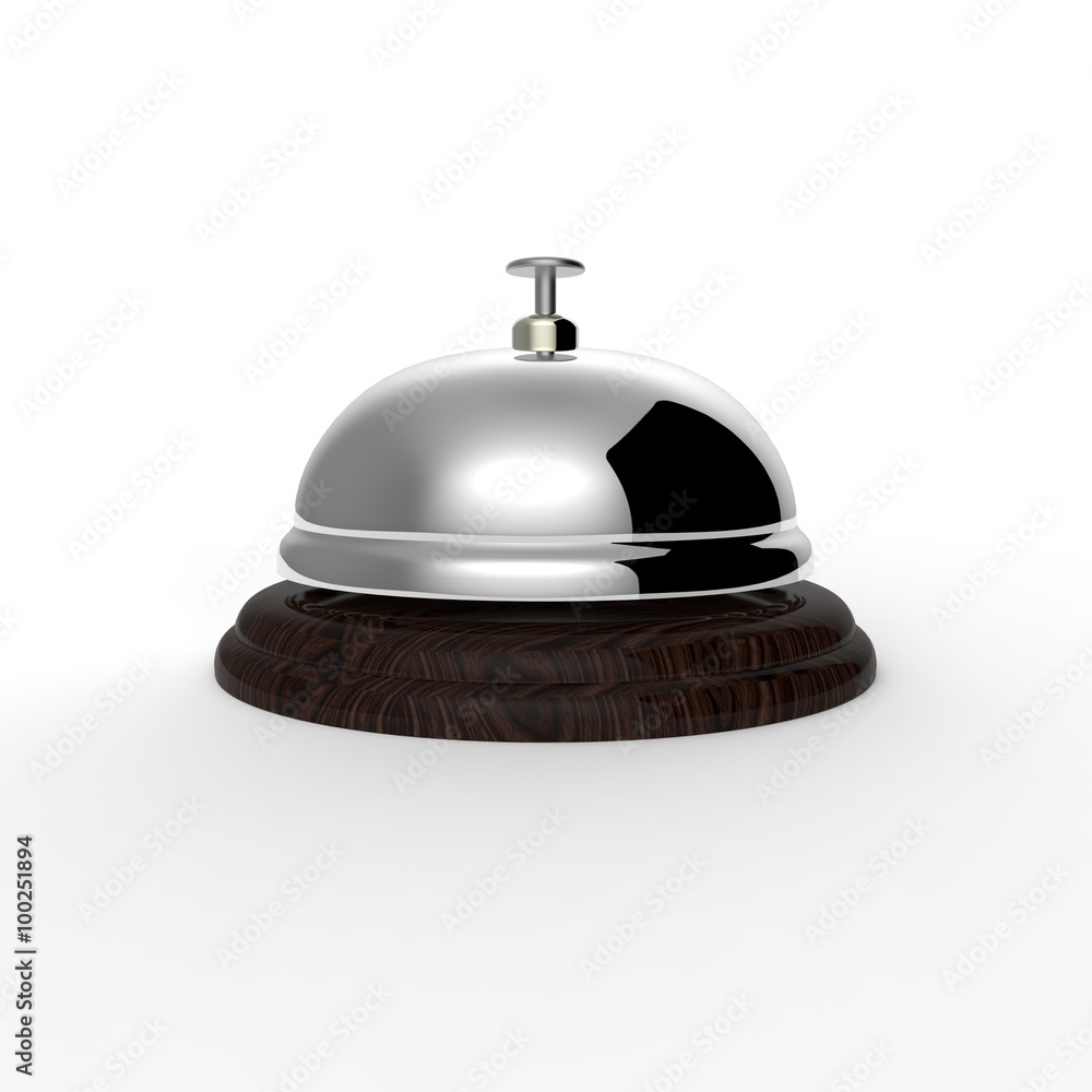Fototapeta premium Service Bell/Service bell isolated on white background