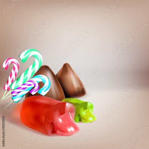 candy, jelly filled, liquid filling, sucking candy, cut, icon, isolated object vector, lollipop